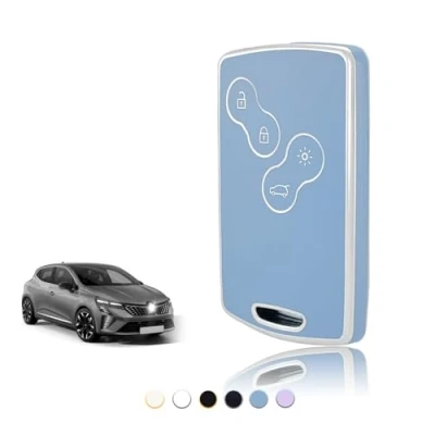 Afbeelding van TOOMUME Autosleutelhoes voor Renault Scenic Clio Laguna Megane Zoe Captur Duster Espace Fluence Koleos Kadjar Logan Smart Key