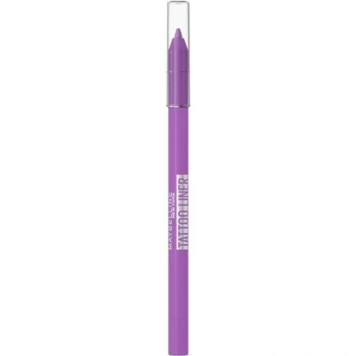 Afbeelding van Maybelline New York Tattoo Effect Gel Oogpotlood Waterdicht en houdt 36 uur Liner Kleur: Purple Pop