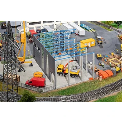 Afbeelding van Faller 1:87 Industriehal In Aanbouw Systeembouw (3/22) *fa130892 modelbouwsets, hobbybouwspeelgoed voor kinderen, modelverf en accessoires