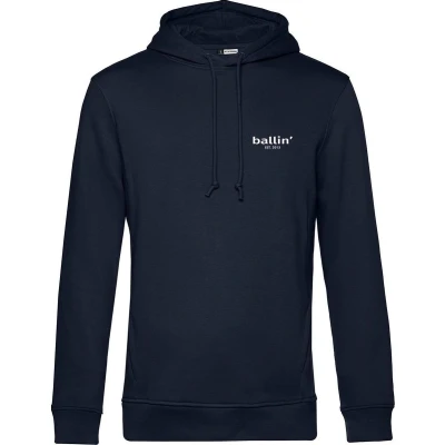 Afbeelding van Ballin Est. 2013 Sweats à capuche Sweat avec petit logo Bleu