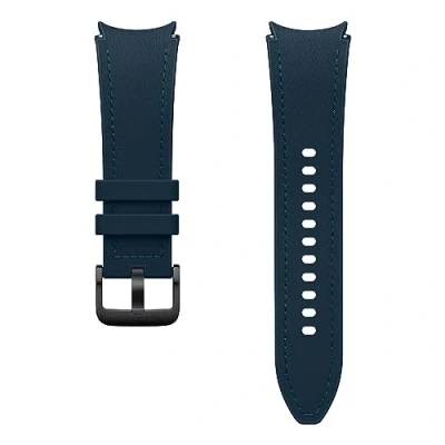 Afbeelding van Samsung Armband Hybrid Vegan Leather Band Voor Galaxy Watch 4 / 5 6 S/m Indigo (et shr95snegeu)