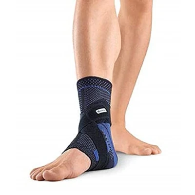 Afbeelding van Bauerfeind MalleoTrain S enkelbandage zwart, 2 links