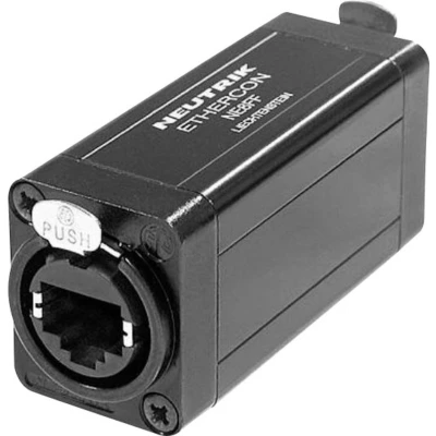 Afbeelding van Neutrik NE8FF RJ45 dataconnector etherCon D serie Bus, recht Aantal polen: 8P8C Zwart 1 stuk(s)