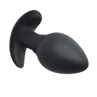 Afbeelding van Evolved Plug And Play Buttplug Zwart Levensecht Gevoel
