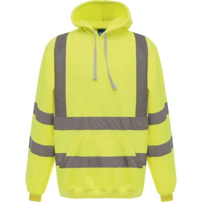 Afbeelding van Yoko Hi Vis pullover hoodie YHVK05 Yellow