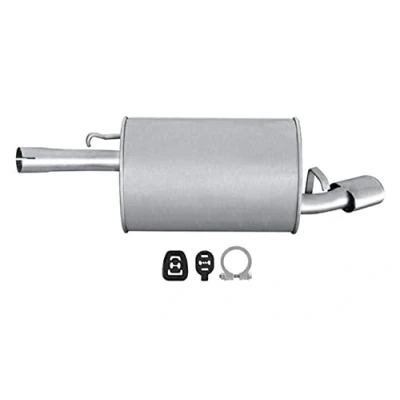 Afbeelding van HELLA 8LD 366 031 541 Einddemper Achter Met aanbouwdelen