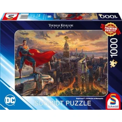 Afbeelding van Superman, Protector of Metropolis: Puzzle Thomas Kinkade, DC 1.000 stukjes
