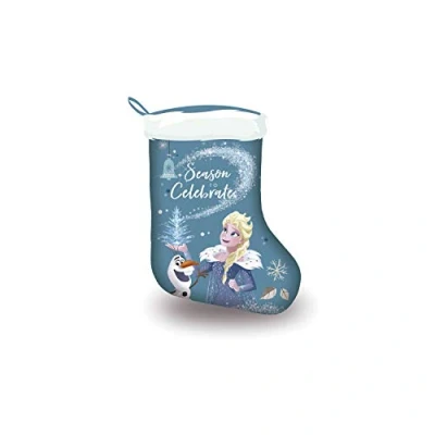 Afbeelding van Kerstsok Frozen Memories 42 cm Polyester