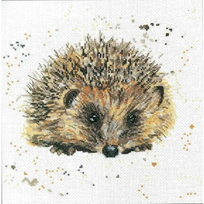 Afbeelding van Borduurpakket Bree Merryn Harley de Egel 25.5 x cm 14 count telpatroon