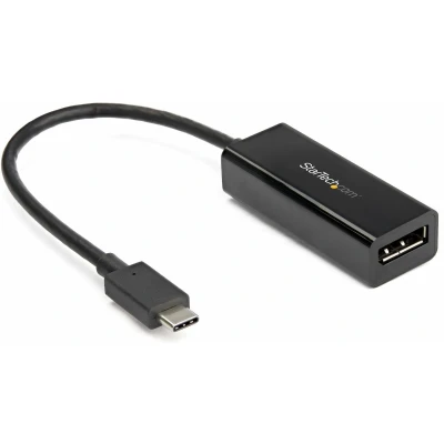 Afbeelding van Adapter USB C naar DisplayPort Startech CDP2DP14B Zwart