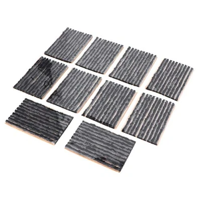 Afbeelding van rubberen bandenreparatiedop, 100 stuks, x 3 mm, tubeless afdichtingstape voor lekherstel, motorauto (zwart)