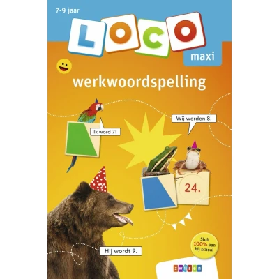Afbeelding van Zwijsen Maxi Loco Oefenboekje Werkwoordspelling