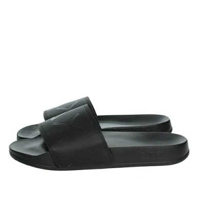 Afbeelding van Sun68 LOGO Badslippers, Heren, Maat: 40, Nero Natuurrubber