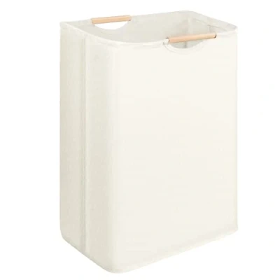 Afbeelding van Opvouwbare wasmand, wasmand met handvat, voor slaapkamer, badkamer, kinderkamer, reizen