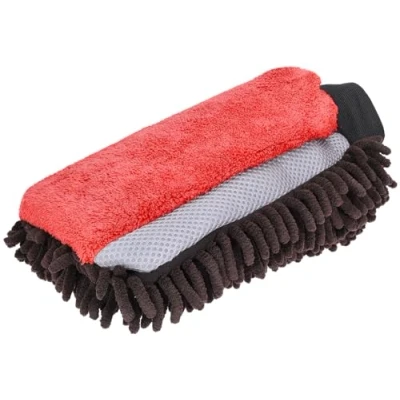 Afbeelding van Nuke Guys Microvezel Washandschoen Rood