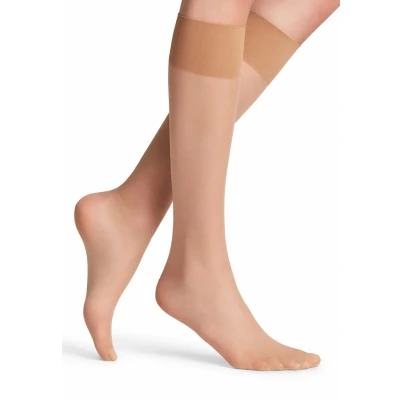 Afbeelding van Falke MATT Kniekousen, Dames, Maat: 35 38, Powder