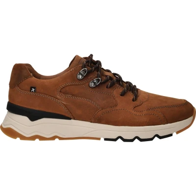 Afbeelding van Rieker Sneakers laag, Heren, Maat: 44, Cognac Schoenen