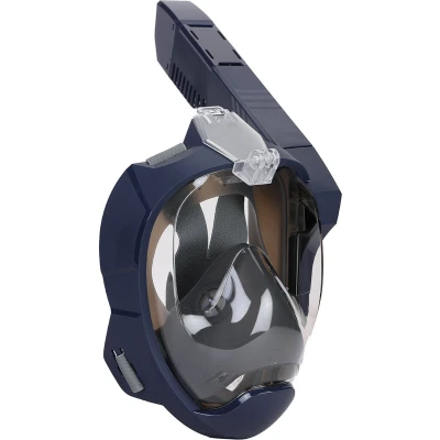 Afbeelding van Atlantis Poseidon Snorkelmasker Navy L XL Blauw Duikbrillen &amp; Snorkels