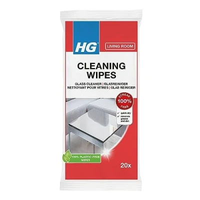 Afbeelding van HG Reinigingsdoekjes Glas 20 stuks