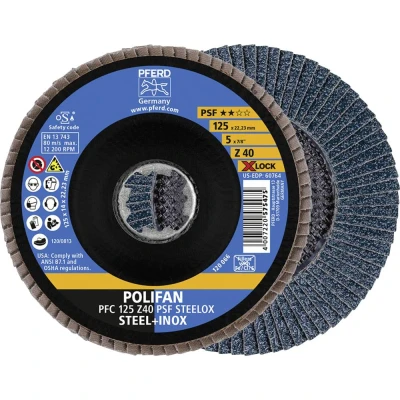 Afbeelding van PFERD 67664126 Lamellenschijf Diameter 125 mm 10 stuk(s)