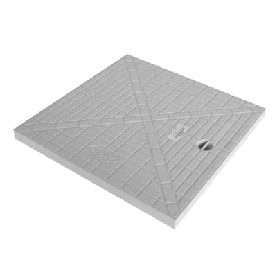 Afbeelding van Jardibric Zichtdeksel van versterkt polypropyleen voor regenwaterverzamelaar Afmetingen 38 x cm, geschikt oppervlakken 40 cm Robuuste en praktische oplossing