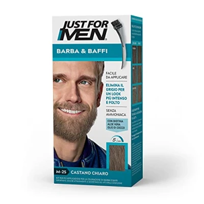 Afbeelding van Just for Men® Snor en baard M25 Castano Chiaro
