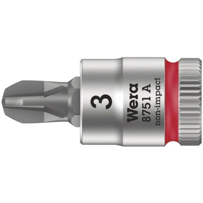 Afbeelding van Wera 05003352001 8751 A Zyklop Dopbit Philips PH3 x 28mm 1/4&quot;