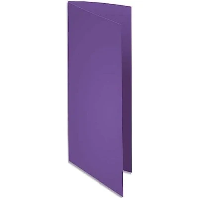 Afbeelding van Exacompta dossiermap Rock&#039;s 80, ft 22 x 31 cm, pak van 100, paars