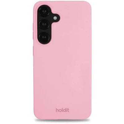 Afbeelding van Holdit Hoesje Geschikt voor Samsung Galaxy S25 Siliconen Soft Case Roze