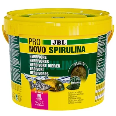 Afbeelding van Jbl Pronovo Spirulina Vlokken M Vissenvoer 5.5 l