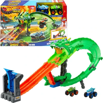 Afbeelding van HOT WHEELS Monster Trucks DRAGON DEMOLITION