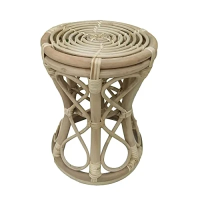 Afbeelding van Bijzettafel DKD Home Decor Natuurlijk Rotan Tropisch (30 x 30 40 cm)