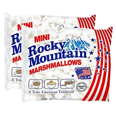 Afbeelding van Rocky Mountain Originele mini marshmallows 150 g, set van 2 (2 x g)