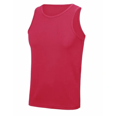 Afbeelding van Heren tanktop &#039;Cool Vest&#039; Hot Pink S