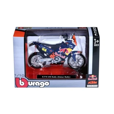 Afbeelding van Bburago KTM Red Bull Motorcycle 1/18 ass.