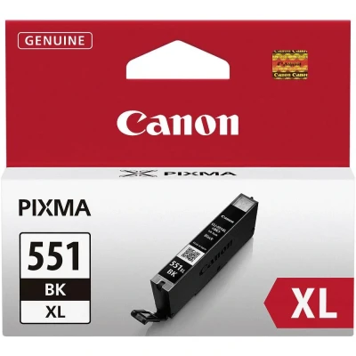 Afbeelding van Canon CLI 551BK XL Inktcartridge Zwart Hoge capaciteit