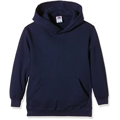 Afbeelding van Fruit of the Loom Klassieke uniseks hoodie voor kinderen, Navy Blauw