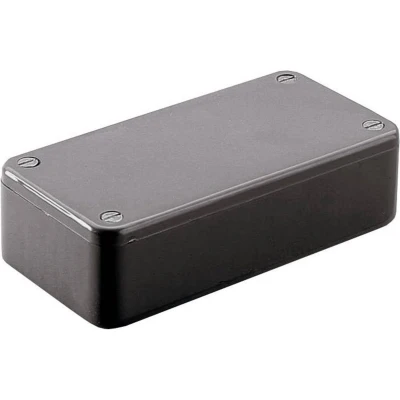 Afbeelding van Hammond Electronics 1591UBK Euro behuizing ABS Zwart 1 stuk(s)