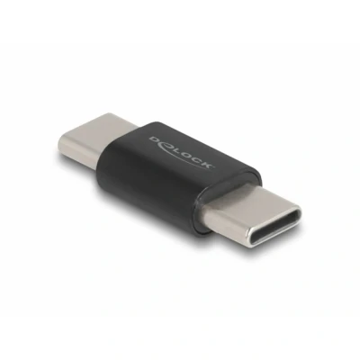 Afbeelding van Delock SuperSpeed USB 10 Gbps (USB 3.2 Gen 2) Type C™ Geslachtswisselaar mannetje naar zwart (0.01 m, 2), kabel