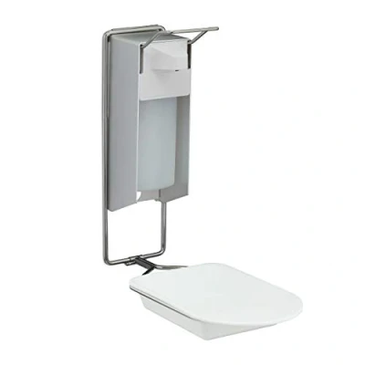 Afbeelding van Relaxdays desinfectie dispenser elleboog zeep universeel desinfectiepomp