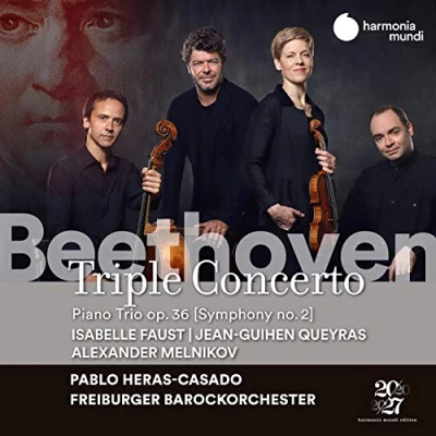 Afbeelding van Freiburger Barockorchester, Pablo Heras Casado Beethoven: Triple Concerto Op. 56 (CD)