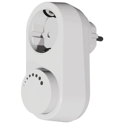 Afbeelding van Stekkerdimmer voor LED Stopcontact dimmer, 0 100W Niet geschikt Belgische stopcontacten Wit