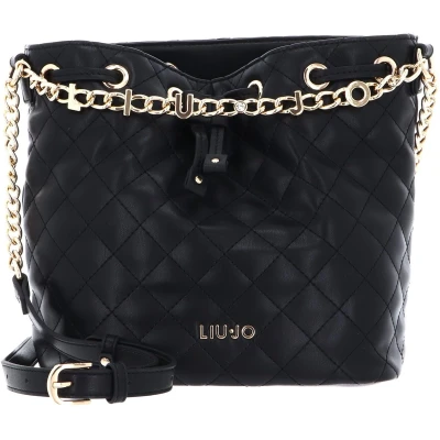 Afbeelding van LIU JO Bucket Schoudertas, Dames, Maat: One Size, Nero