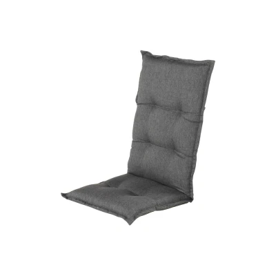 Afbeelding van Hartman Tuinkussen Hoge Rug Bahama Anthracite Grijs Tuinkussens