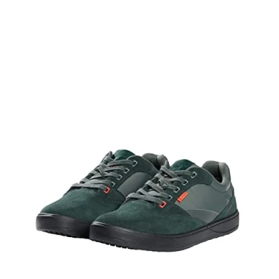 Afbeelding van Vaude AM MOAB Gravity Fietsschoenen, Maat: 42, Dusty forest/neon orange Leer en textiel
