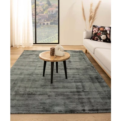 Afbeelding van Viscose Vloerkleed Glamour Blauw 120x170 Cm