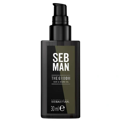Afbeelding van SEB MAN Hair &amp; Beard Oil 30ml Haibu by Kapperskorting.com