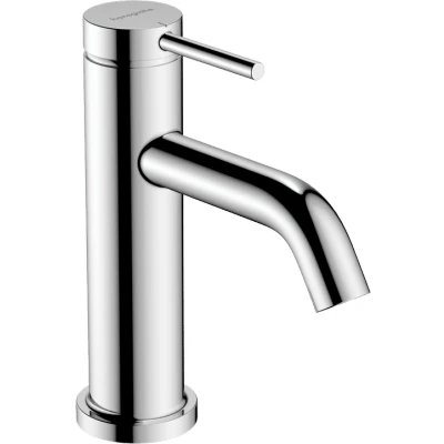 Afbeelding van hansgrohe Tecturis S fonteinkraan 80 met rechte greep voor koud water of vooraf ingestelde watertemperatuur zonder waste chroom