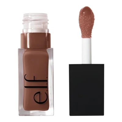 Afbeelding van e.l.f. Glow Reviver Voedende getinte lippenolie voor een glanzende afwerking, verrijkt met jojoba olie, veganistisch en dierproefvrij, Honey Talks
