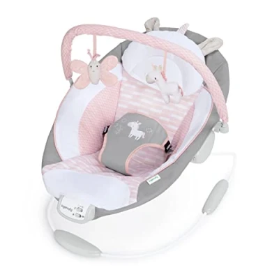 Afbeelding van Baby Swing Babyschommel Wipstoel inclusief speelboog met speeltjes